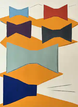 René Daniëls - kleurenzeefdruk | 'Lland Stival' | 1985 (INGELIJST) verkauft für € 1450!