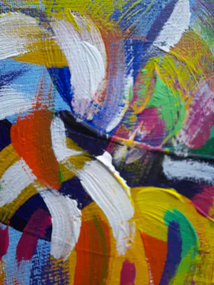 Kees te Kolste - acrylverf op doek uit 2004 - abstract - 23754 kopen? Bied vanaf 625!
