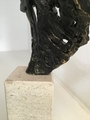Bernadette Leijdekkers - Sculptuur: “ DANS ! “. Gesigneerd kopen? Bied vanaf 120!