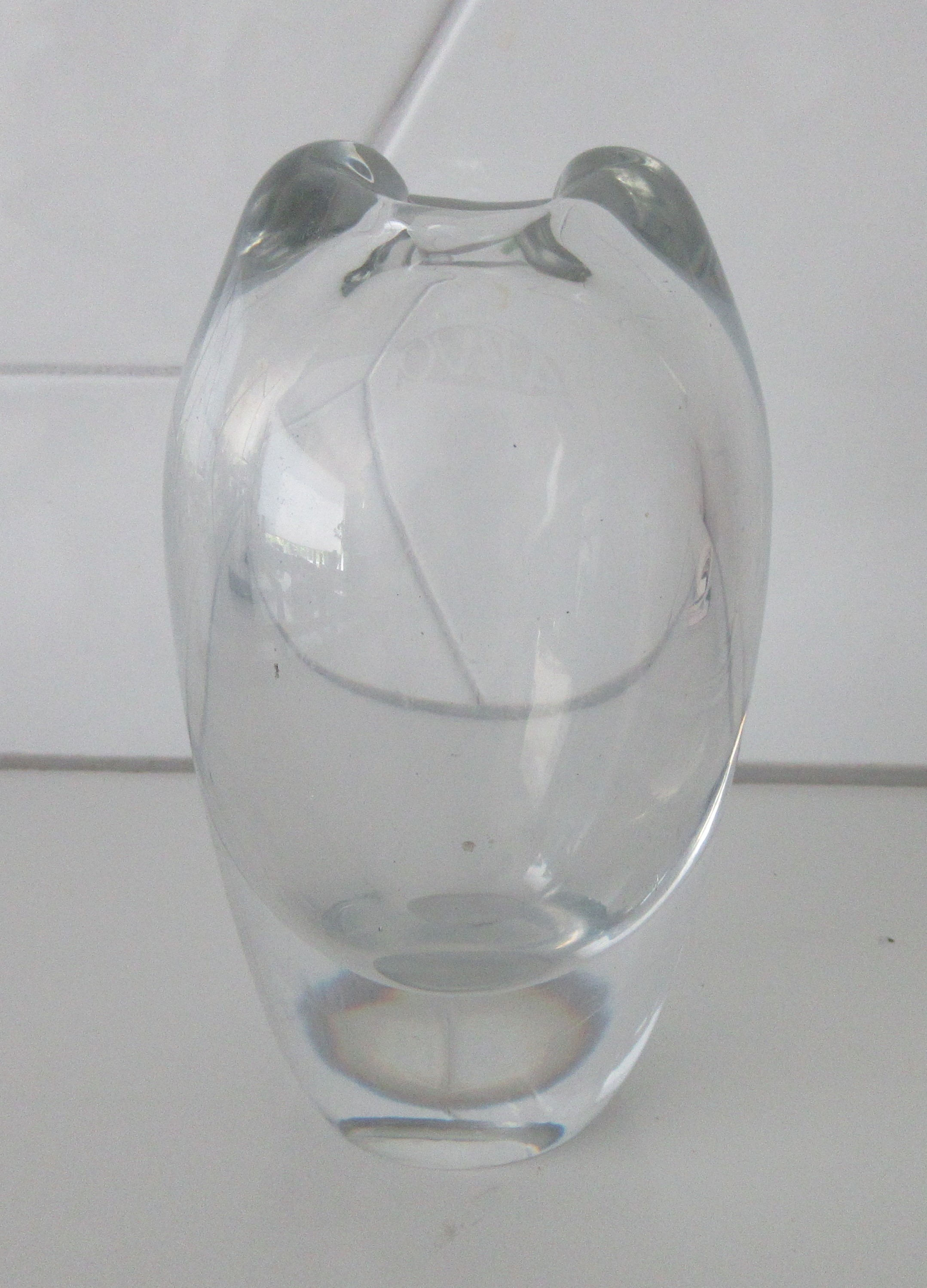 Floris Meydam - Blank glazen dikwandig vaasje kopen? Bied vanaf 7!