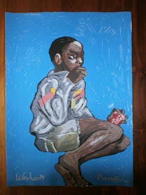 Peter Klashorst - Nairobi kopen? Bied vanaf 35!