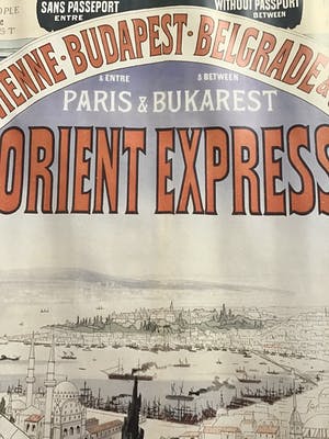 Jules Cheret - Orient Express Paris -Londres-Constantinople kopen? Bied vanaf 25!