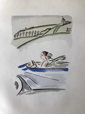 Kees van Dongen - Kees van Dongen - In de auto - 1925 kopen? Bied vanaf 495!