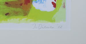 Jan van Diemen - Zeefdruk, Zonder titel kopen? Bied vanaf 20!