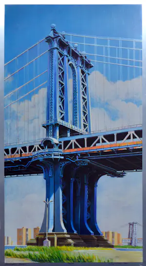 AcheterRichard John Haas - Manhattan Bridge -? Enchérissez de 475!