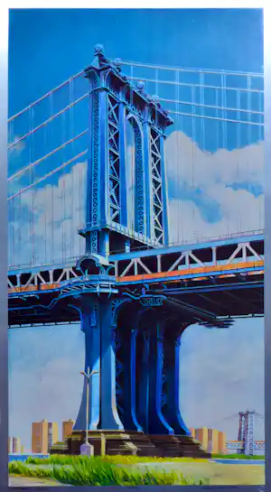 Richard John Haas - Manhattan Bridge - kaufen? Bieten Sie von 475!