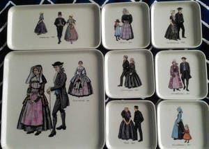 Villeroy & Boch - Nl klederdrachten complete gebaksset kopen? Bied vanaf 23!