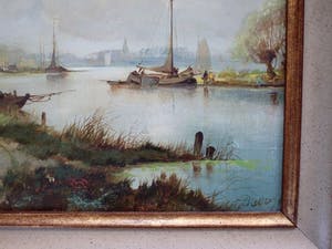 Leendert de Vogel - dorpje met overzetveer kopen? Bied vanaf 250!