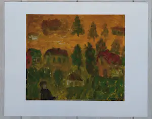 Eugène Brands - Persoon in landschap kopen? Bied vanaf 150!