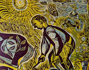 Kees Andrea - Groot jaren 50 kleuren litho "Zomer" zeer kleine oplage (20) potloodgesigneerd kopen? Bied vanaf 39!