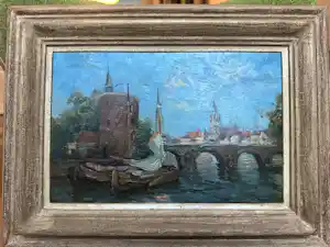 Martin van Waning - Zicht op Enkhuizen verkauft für € 250!