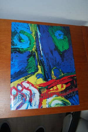 Jef Diederen - Bord Ø 34 cm +7 Cobra boeken +affiche met zeefdruk Corneille Lindström e.a. kopen? Bied vanaf 60!