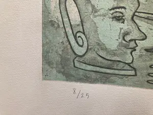 Carlos Ceesepe - Litho , Surrealistische voorstelling - 75½ x 112 cm kopen? Bied vanaf 125!