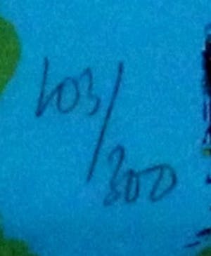 Karel Appel - Ingelijste zeefdruk: "Kijk, leef & speel - 1977 kopen? Bied vanaf 1150!