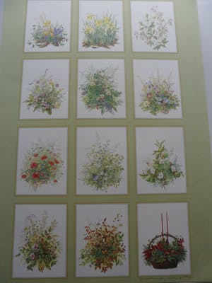 Janneke Brinkman-Salentijn - Litho, Bloemen. kopen? Bied vanaf 10!