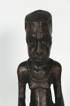 Kuba - Houten beeld van koning NDOP kopen? Bied vanaf 1!