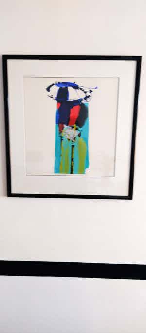 Arty Grimm - Abstract werk uit 1994 verkocht voor € 80!