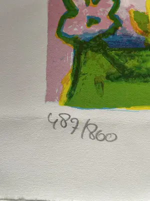 Hans Truijen - Hans Truijen: Litho, Een vrouw en een vaas kopen? Bied vanaf 25!