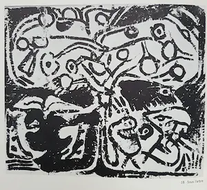 Pierre Alechinsky - The Last Day, tentoonstellingscatalogus met originele litho kopen? Bied vanaf 115!