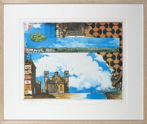Rolf Weijburg - Kleurenets en aquatint, Ghawdex Gozo - Ingelijst kopen? Bied vanaf 150!