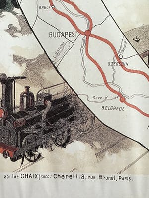 Jules Cheret - Orient Express Paris -Londres-Constantinople kopen? Bied vanaf 25!