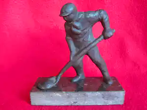 Marlies Noordkamp-Drummen - Man met schep ( handlanger ). verkauft für € 35!