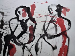 Anton Heyboer - Four women . kopen? Bied vanaf 350!