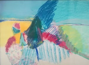 Niet of onleesbaar gesigneerd - pastel, zeezicht, abstract en origineel kopen? Bied vanaf 1!