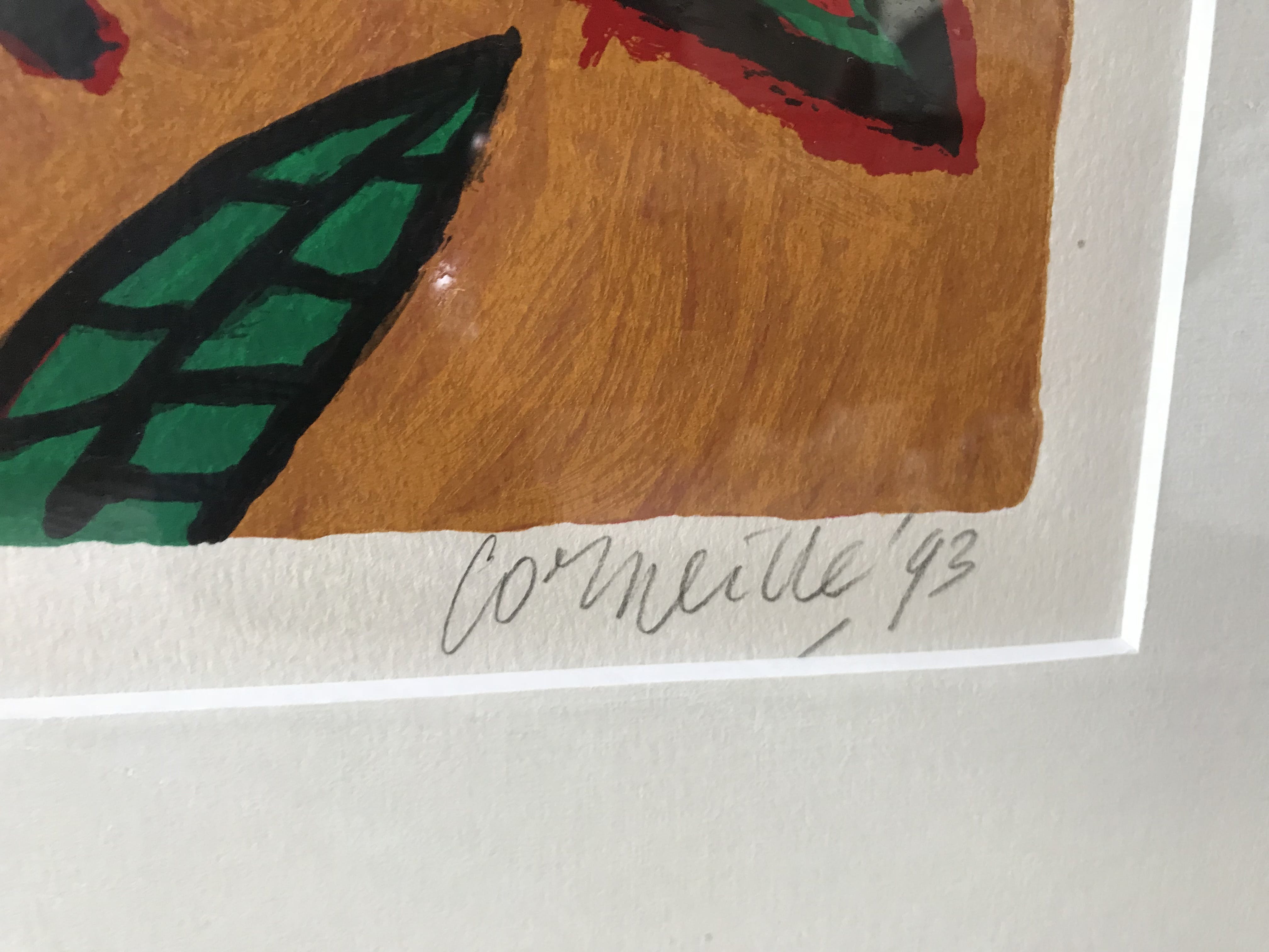 Corneille - Oiseau, bijzondere litho uit 1993 kopen? Bied vanaf 149!