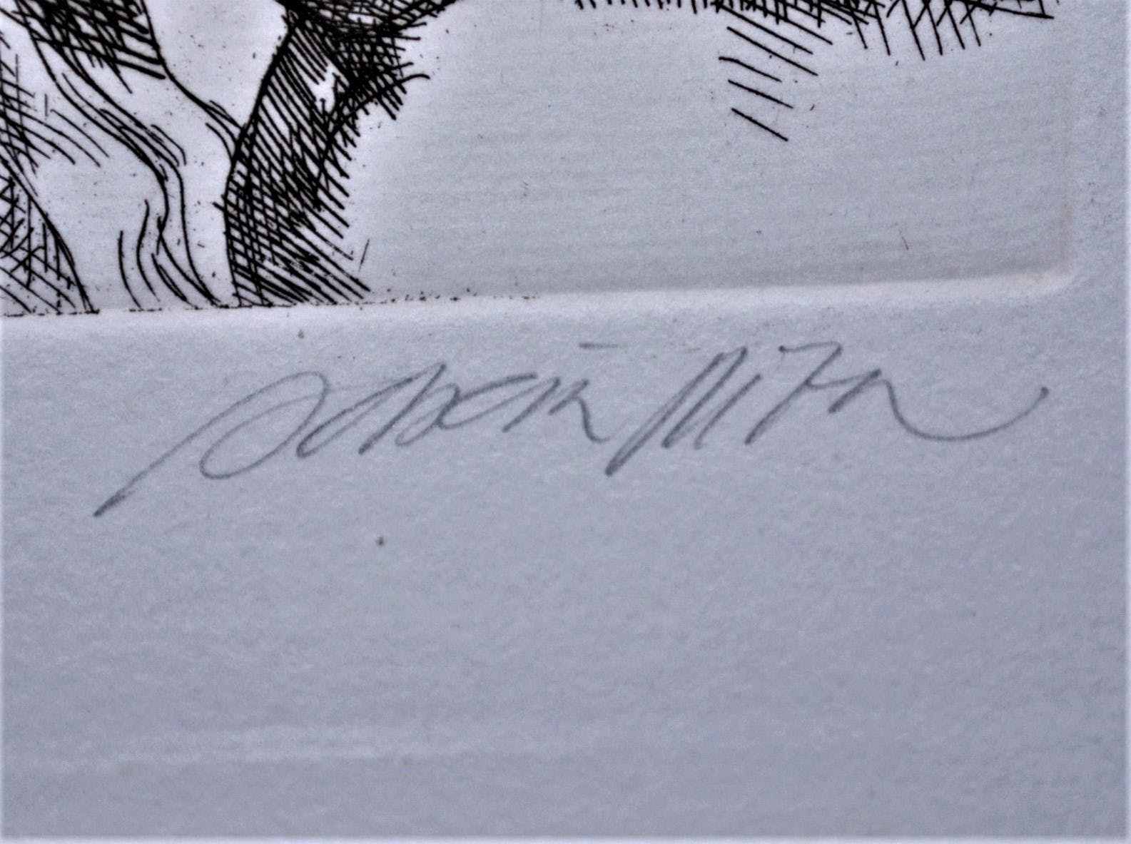 Niet of onleesbaar gesigneerd - _ de 3 gratieën _ gesigneerde ets  kopen? Bied vanaf 1!