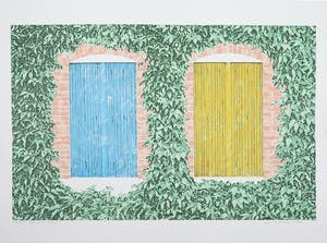 Clemens Zijlmans - Zeefdruk, Tweeluik kopen? Bied vanaf 1!