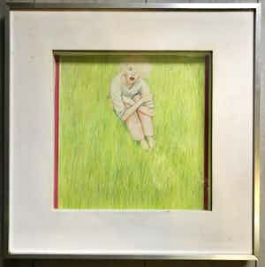 Aat Verhoog - Meisje in Gras verkocht voor € 50!