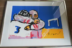Herman Brood - GROOT:prachtig ingelijste kleurenzeefdruk kaufen? Bieten Sie von 395!