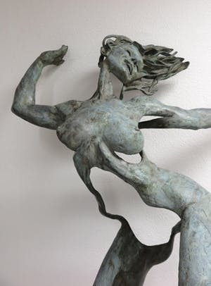 Jan Asselbergs - Bronzen tuinbeeld, Vrouwfiguur (Groot!) kopen? Bied vanaf 2750!