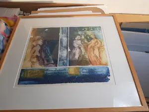 Ton Diekstra - Ets/aquatint , Verweerd verleden III kopen? Bied vanaf 45!