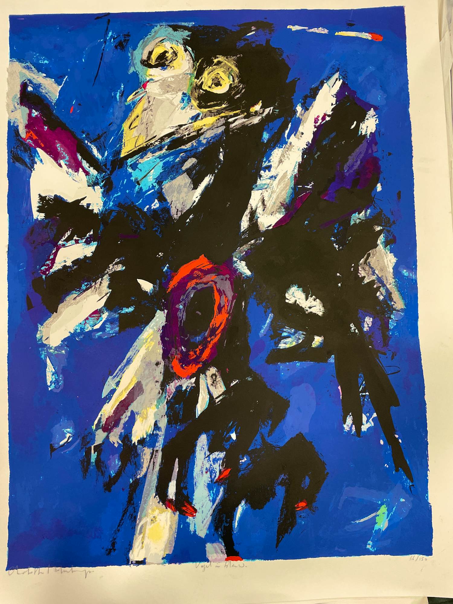 Charlotte Molenkamp - Vogels in blauw kopen? Bied vanaf 50!