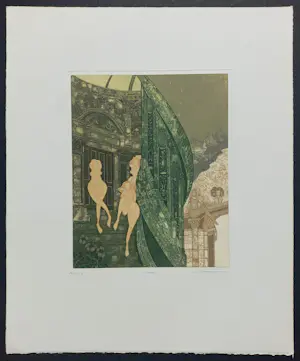 Kiyozumi Yamashita - Nymphe 3, aquatint ets kopen? Bied vanaf 50!