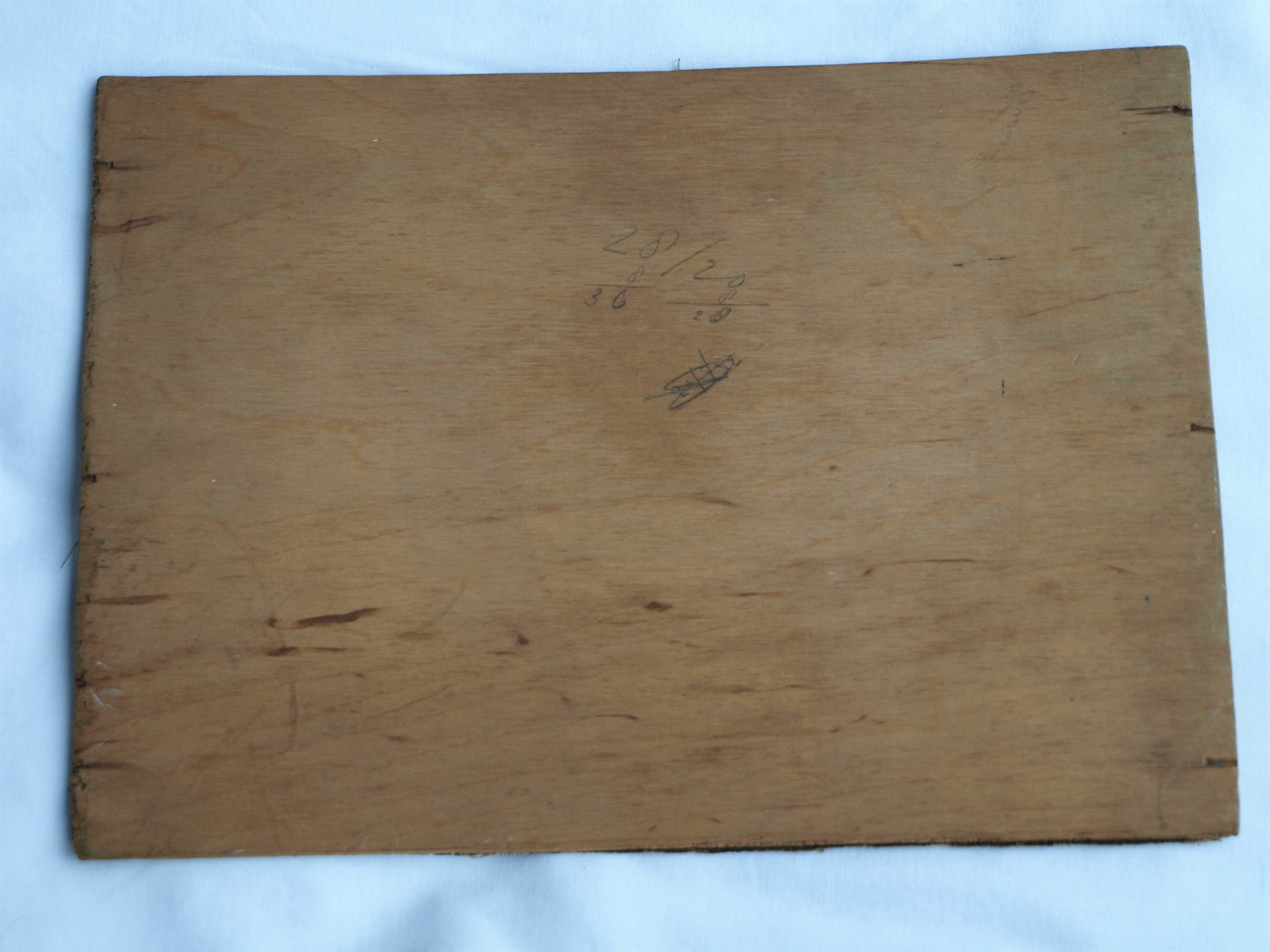 George Wildschut - Olieverf op doek op paneel (Marouflé) – Huisje aan de sluis – ingelijst –ca 1935 kopen? Bied vanaf 75!