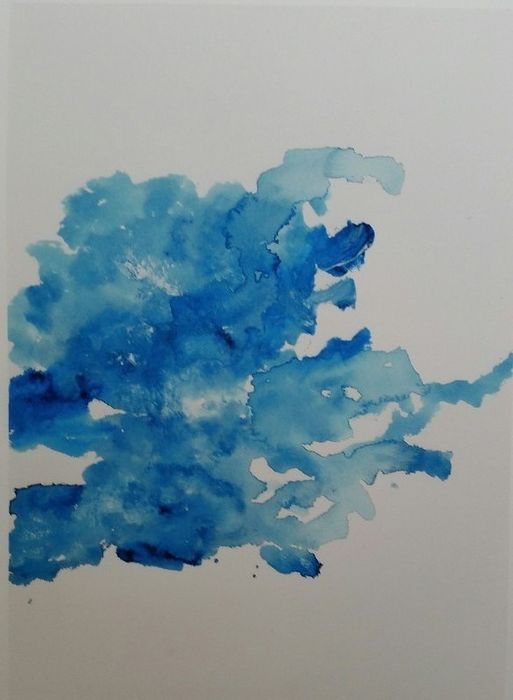 Armando - Kleurengiclee COMPOSITIE IN BLAUW I OPLAGE SLECHTS 25 EX!!! kopen? Bied vanaf 129!