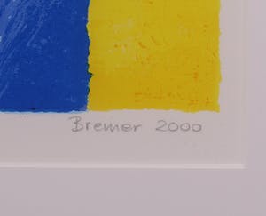 Saskia Bremer - Zeefdruk, New Age b.2. - Ingelijst kopen? Bied vanaf 20!
