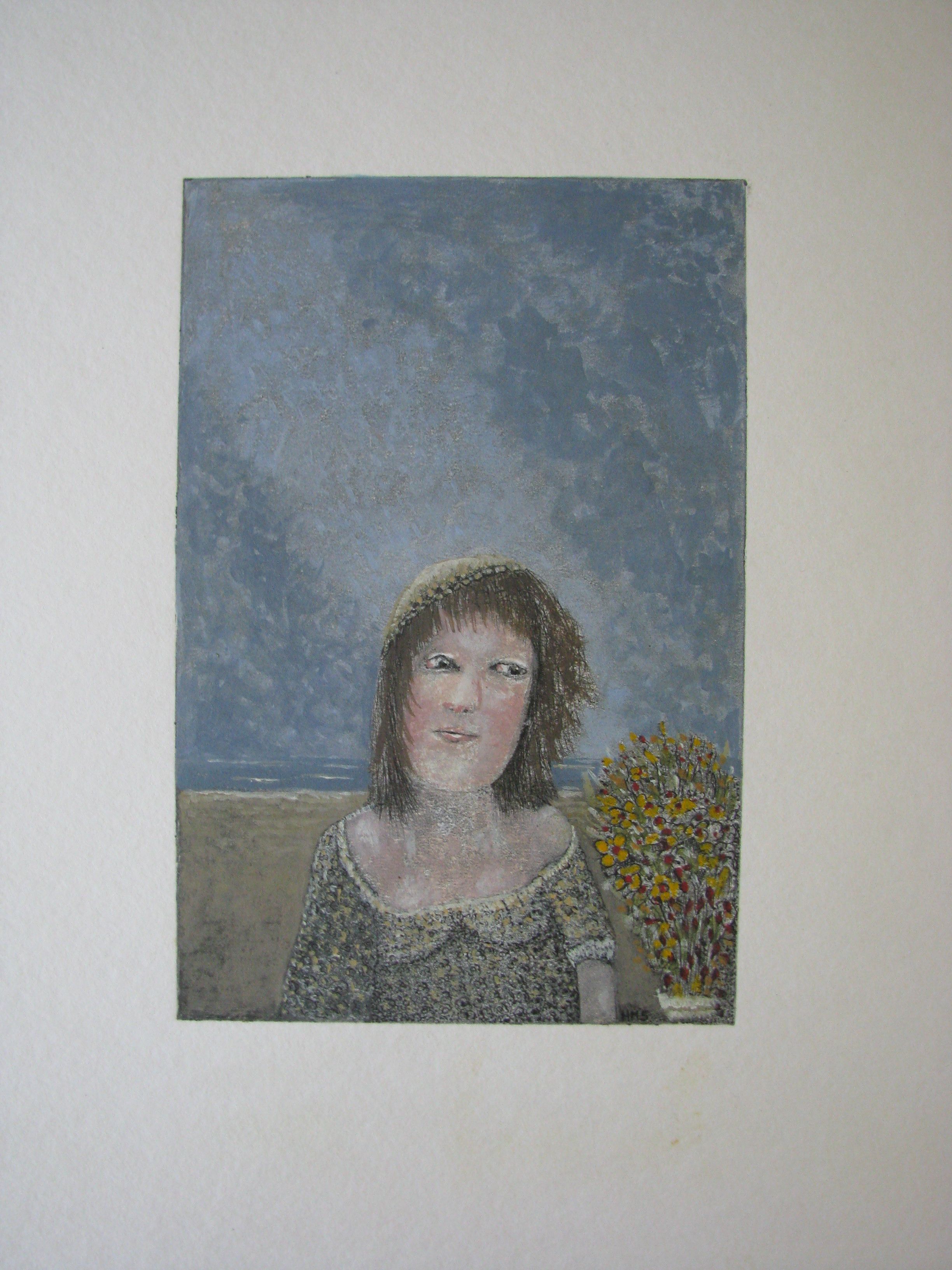 Schilder Hermanus - op het strand, litho/olieverf kopen? Bied vanaf 45!