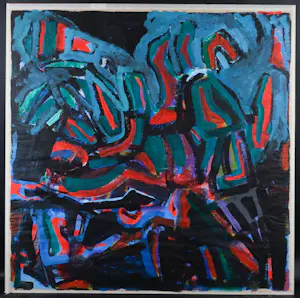 Maarten Verhaak - Acryl op papier, Don't need to be serious (...) kopen? Bied vanaf 1!