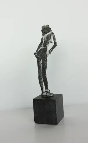 Paul de Swaaf - Brons, Staand figuur + boek! kopen? Bied vanaf 200!