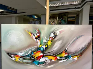 Gena - Abstract Time kopen? Bied vanaf 350!