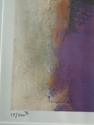 Yolanda Philippens - Litho , Abstract - gesigneerd & ingelijst – ca 1990 kopen? Bied vanaf 50!