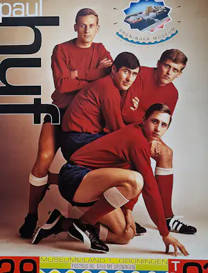 Swip Stolk - grote "AJAX" affiche voor 1996 paul HUF tentoonstelling Groninger Museum kopen? Bied vanaf 48!