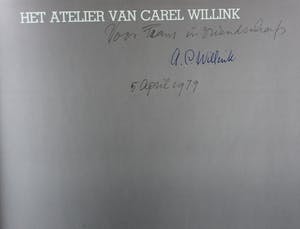 Carel Willink - litho: Berlin + gesigneerd boek (uit nalatenschap van Frans Molenaar) kopen? Bied vanaf 295!