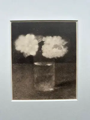 Jan Mankes - Heliogravure " Glas met appelbloesem " kopen? Bied vanaf 95!