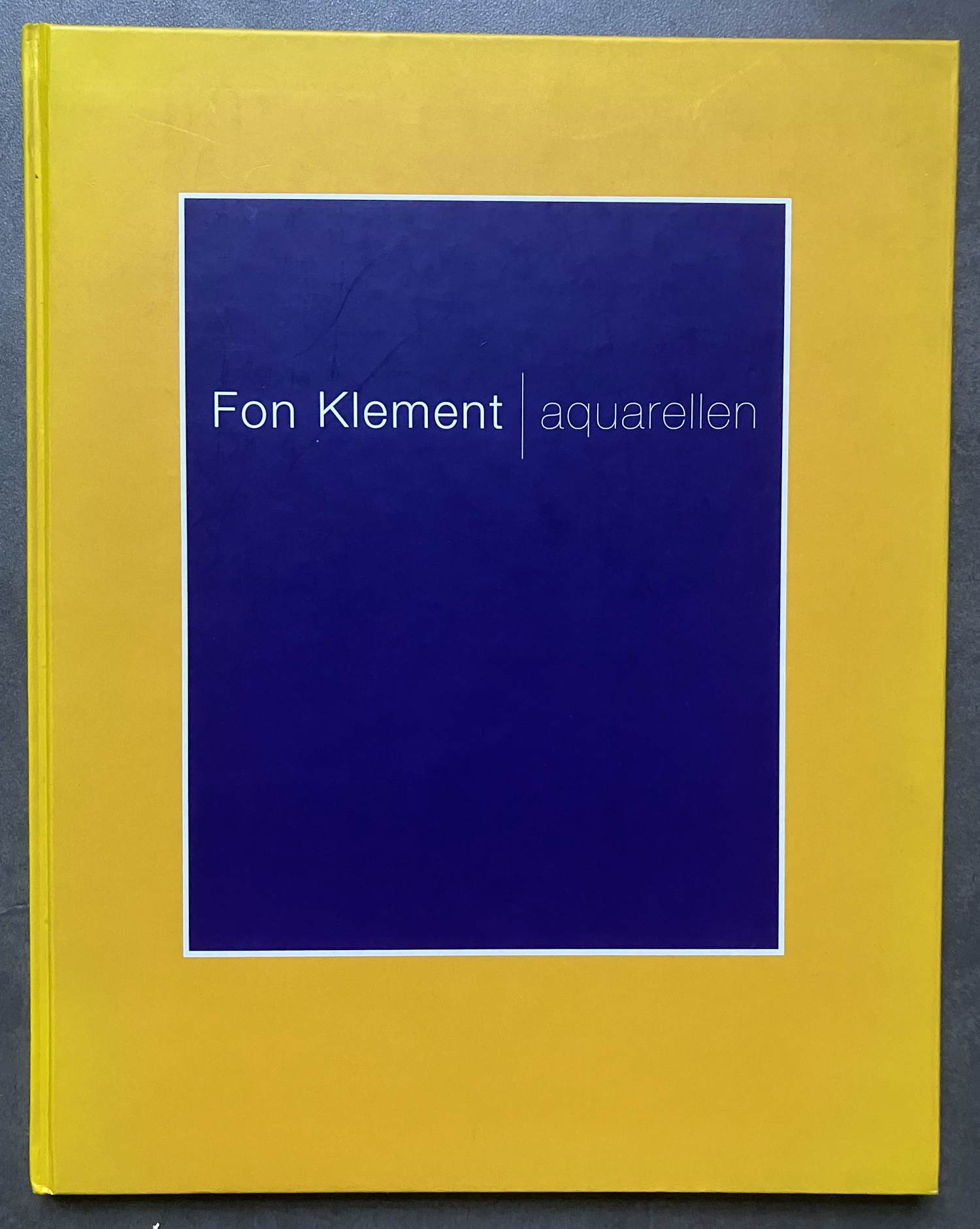 Fon Klement - Aquarellen - hardcover boek verkocht voor € 20!