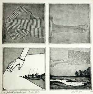 Peter Yvon de Vries - Gedeeld uitzicht verkocht voor € 65!